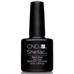 CND SHELLAC Gel polish - black pool